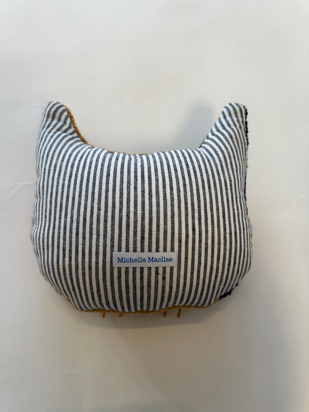 Brown & Black Cat Pillow