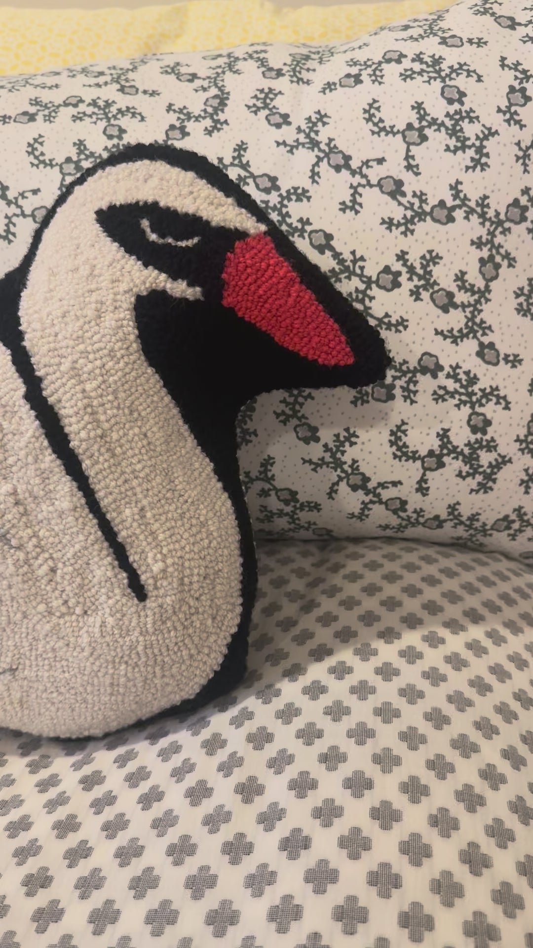 Swan Pillow